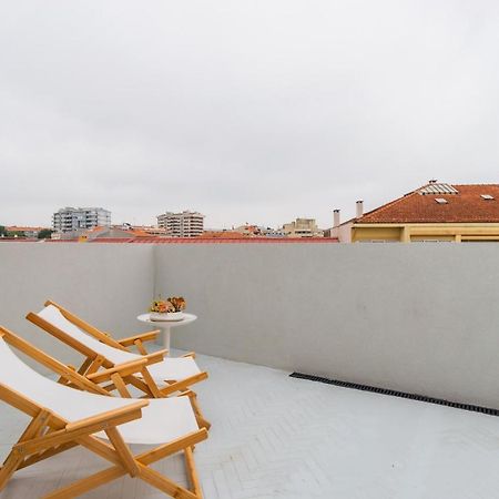 Ferienwohnung Incredible Duplex Penthouse & Terraces & Parking Porto Exterior foto