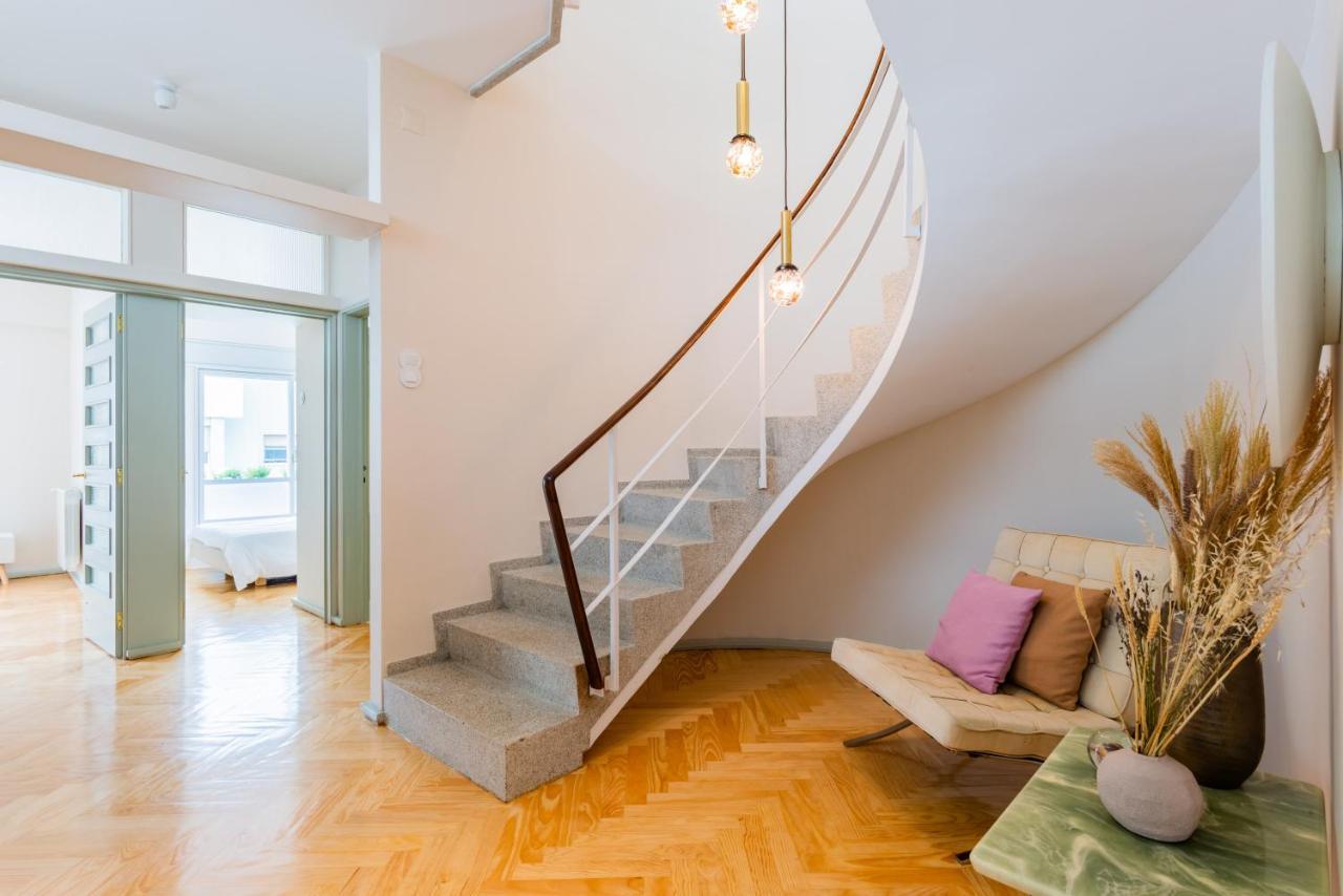 Ferienwohnung Incredible Duplex Penthouse & Terraces & Parking Porto Exterior foto