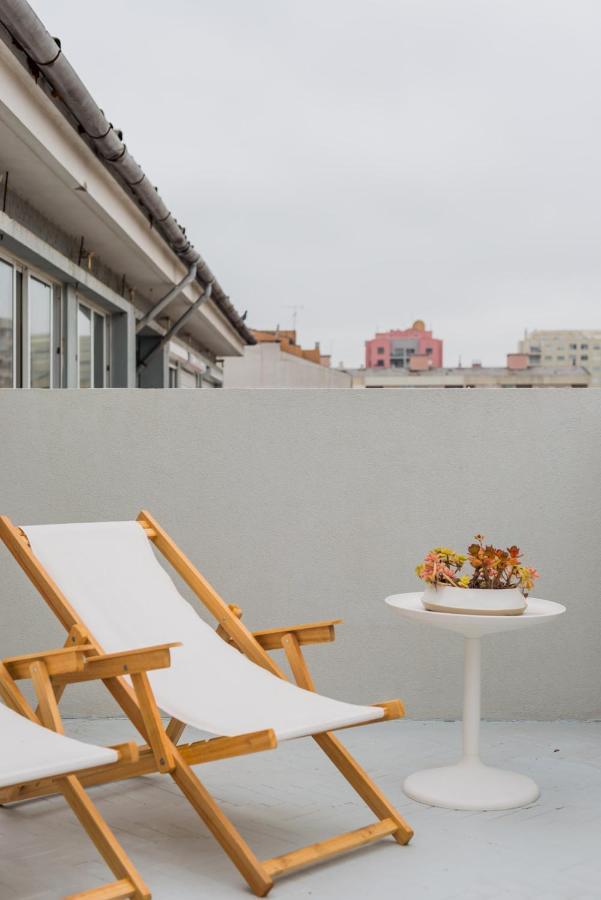 Ferienwohnung Incredible Duplex Penthouse & Terraces & Parking Porto Exterior foto