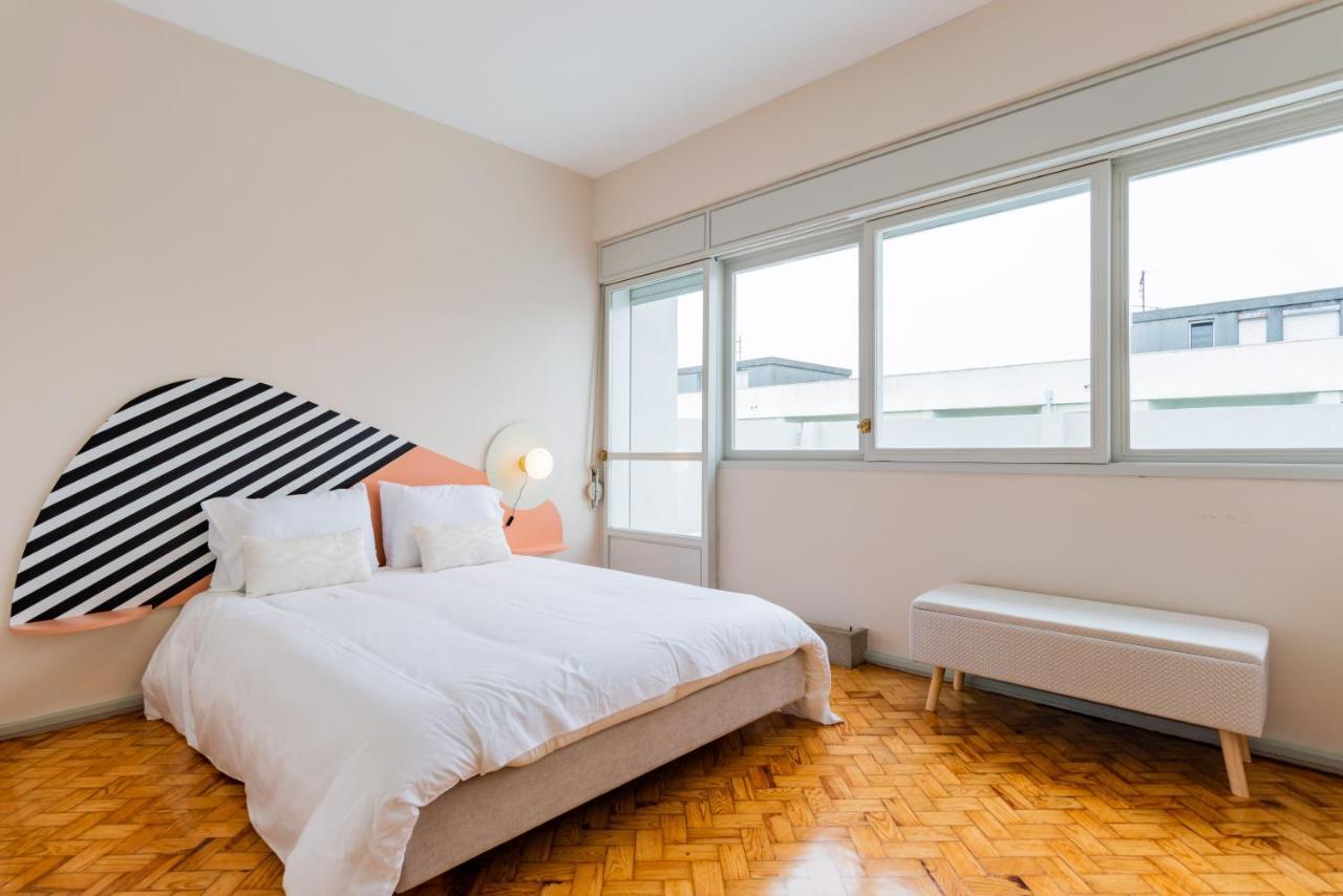 Ferienwohnung Incredible Duplex Penthouse & Terraces & Parking Porto Exterior foto